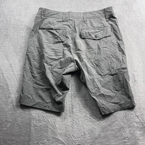 7 Diamonds Velocity Performance Shorts Mens 30 Heather Grey Stretch Golf Casual - Picture 9 of 10